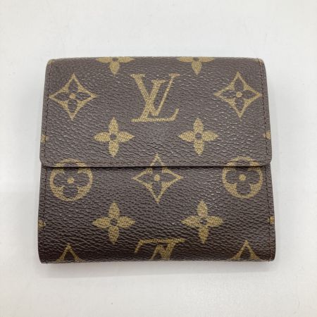  LOUIS VUITTON ルイヴィトン モノグラム ポルトモネビエカルトクレディ 3つ折り財布 M61652 ブラウン 799刻印