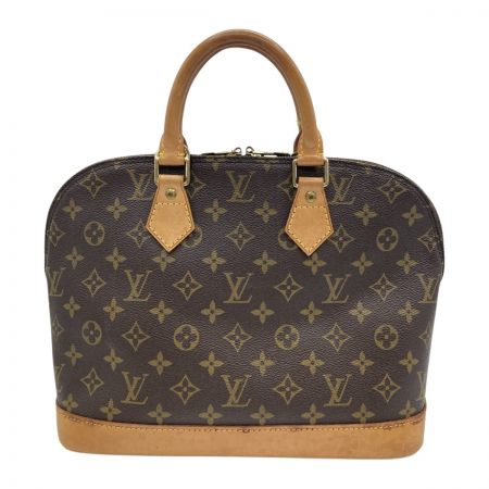  LOUIS VUITTON ルイヴィトン モノグラム アルマ ハンドバッグ M51130 ブラウン
