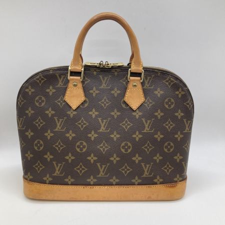  LOUIS VUITTON ルイヴィトン モノグラム アルマ ハンドバッグ M51130 ブラウン