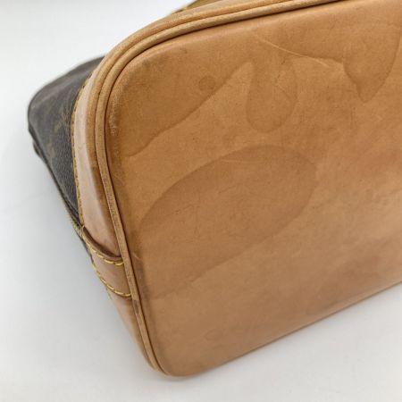  LOUIS VUITTON ルイヴィトン モノグラム アルマ ハンドバッグ M51130 ブラウン