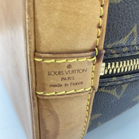  LOUIS VUITTON ルイヴィトン モノグラム アルマ ハンドバッグ M51130 ブラウン