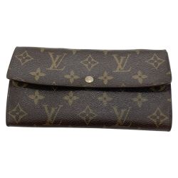 ◎◎ LOUIS VUITTON ルイヴィトン 長財布 モノグラム ポルトフォイユ・サラ ダメージ多 現状品 M61734 Cランク