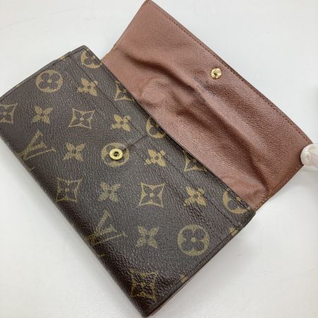  LOUIS VUITTON ルイヴィトン 長財布 モノグラム ポルトフォイユ・サラ ダメージ多 現状品 M61734