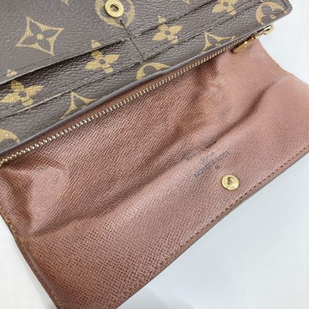  LOUIS VUITTON ルイヴィトン 長財布 モノグラム ポルトフォイユ・サラ ダメージ多 現状品 M61734