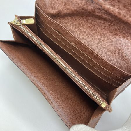  LOUIS VUITTON ルイヴィトン 長財布 モノグラム ポルトフォイユ・サラ ダメージ多 現状品 M61734