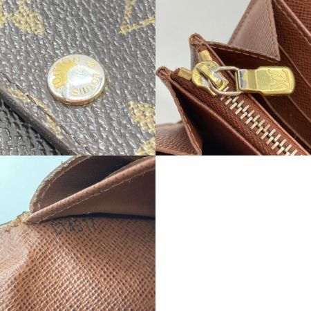  LOUIS VUITTON ルイヴィトン 長財布 モノグラム ポルトフォイユ・サラ ダメージ多 現状品 M61734