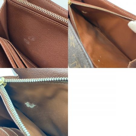  LOUIS VUITTON ルイヴィトン 長財布 モノグラム ポルトフォイユ・サラ ダメージ多 現状品 M61734