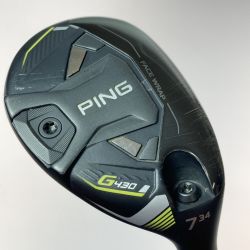 ◎◎ PING ピン G430 7UT 34° ユーティリティ PING TOUR 2.0 85 R Cランク