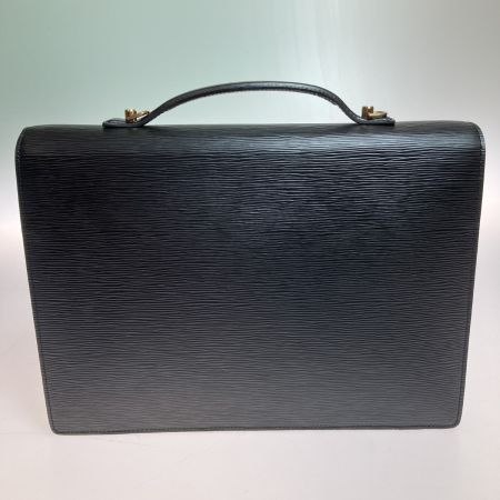  LOUIS VUITTON ルイヴィトン エピ ポルトドキュマン・セナトゥール ブリーフケース M54452 ブラック