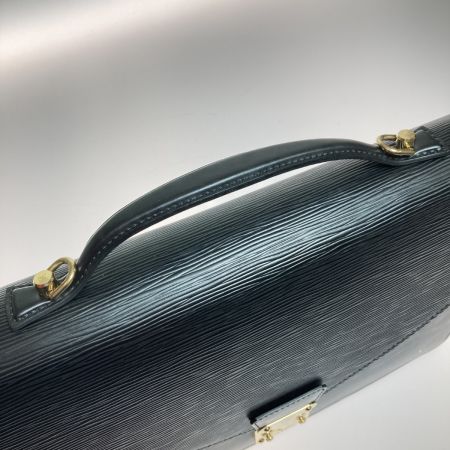  LOUIS VUITTON ルイヴィトン エピ ポルトドキュマン・セナトゥール ブリーフケース M54452 ブラック