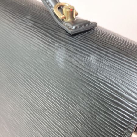  LOUIS VUITTON ルイヴィトン エピ ポルトドキュマン・セナトゥール ブリーフケース M54452 ブラック