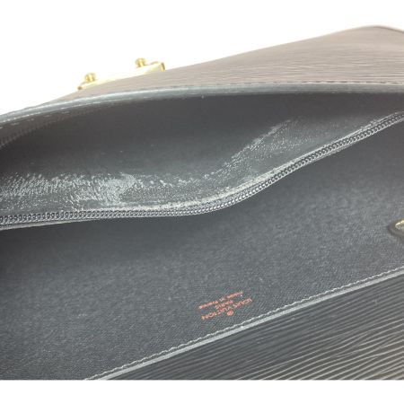  LOUIS VUITTON ルイヴィトン エピ ポルトドキュマン・セナトゥール ブリーフケース M54452 ブラック