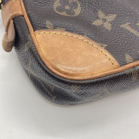  LOUIS VUITTON ルイヴィトン モノグラム マルリードラゴンヌPM セカンドバッグ M51827 ブラウン ストラップ金具欠品
