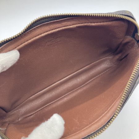  LOUIS VUITTON ルイヴィトン モノグラム マルリードラゴンヌPM セカンドバッグ M51827 ブラウン ストラップ金具欠品