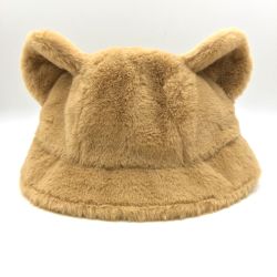 ◎◎ Disney ディズニー ダッフィー バケットハット ディズニーシー ボアキャップ　帽子 サイズ58cm Aランク