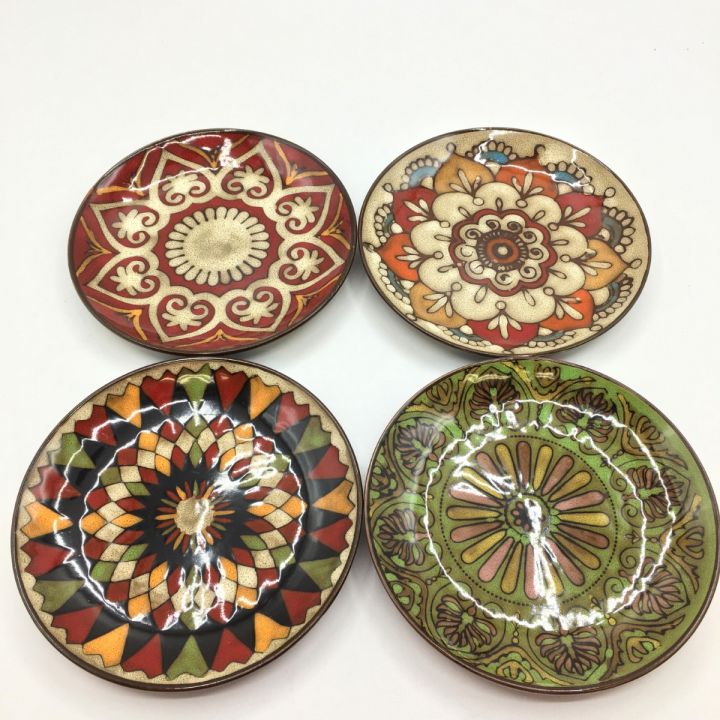 陶友長江商店 ミトラ デザートプレート 4枚セット 陽だまり、午後