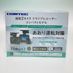 ◎◎ COMTEC ドライブレコーダー 前後2カメラ GPS搭載 コンパクトモデル ZDR043 Sランク