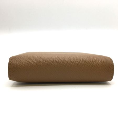  PRADA プラダ サフィアーノレザー2つ折り財布  1MV204 キャラメル