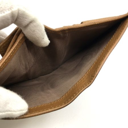  PRADA プラダ サフィアーノレザー2つ折り財布  1MV204 キャラメル