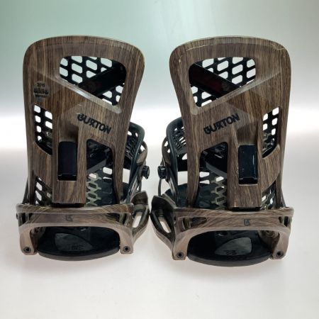  BURTON バートン GENESIS ジェネシス EST サイズS スノーボード ビンディング バインディング ダークウッド Dark Wood  ダークウッド