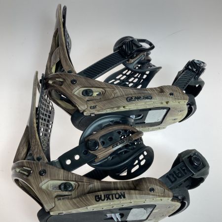  BURTON バートン GENESIS ジェネシス EST サイズS スノーボード ビンディング バインディング ダークウッド Dark Wood  ダークウッド