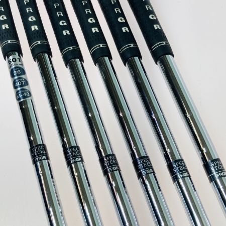  PRGR プロギア IS3 501 5-9.P 6本 アイアンセット スチールシャフト M-43 S