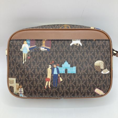  MICHAEL KORS マイケルコース ショルダーバッグ ジェットセットガールズ ジップチェーン 35F2G5CC7V ブラウン