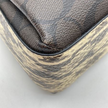  COACH コーチ グレース ショルダー バッグ CC066 ブラウンマルチ