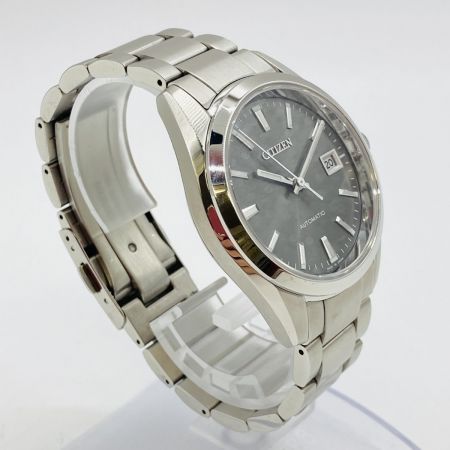  CITIZEN シチズン メカニカルクラシカル 自動巻 メンズ 腕時計 文字盤グレー 9011-S125804 箱付