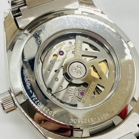  CITIZEN シチズン メカニカルクラシカル 自動巻 メンズ 腕時計 文字盤グレー 9011-S125804 箱付