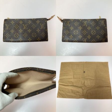  LOUIS VUITTON ルイヴィトン モノグラム バケット27 トートバッグ M42236 ブラウン