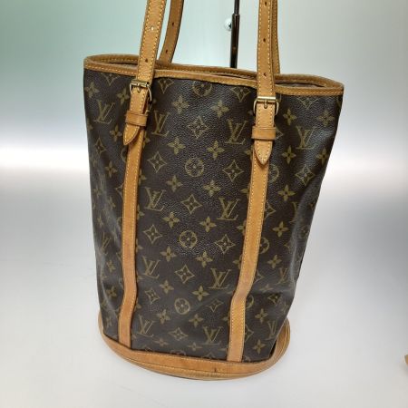  LOUIS VUITTON ルイヴィトン モノグラム バケット27 トートバッグ M42236 ブラウン