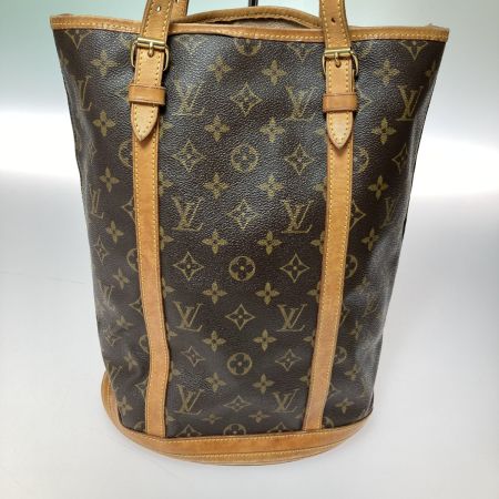  LOUIS VUITTON ルイヴィトン モノグラム バケット27 トートバッグ M42236 ブラウン