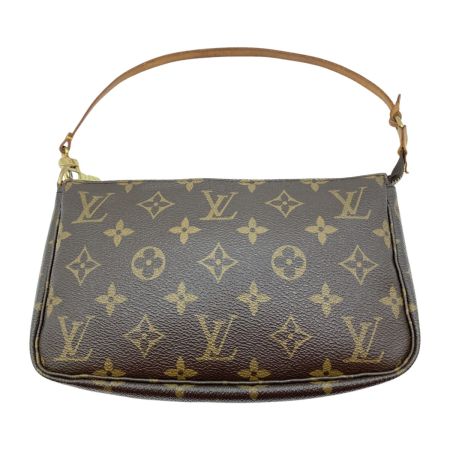  LOUIS VUITTON ルイヴィトン モノグラム ポシェット アクセソワール アクセサリーポーチ M51980 ブラウン