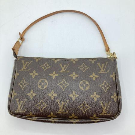  LOUIS VUITTON ルイヴィトン モノグラム ポシェット アクセソワール アクセサリーポーチ M51980 ブラウン