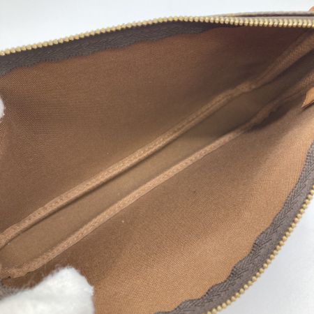  LOUIS VUITTON ルイヴィトン モノグラム ポシェット アクセソワール アクセサリーポーチ M51980 ブラウン