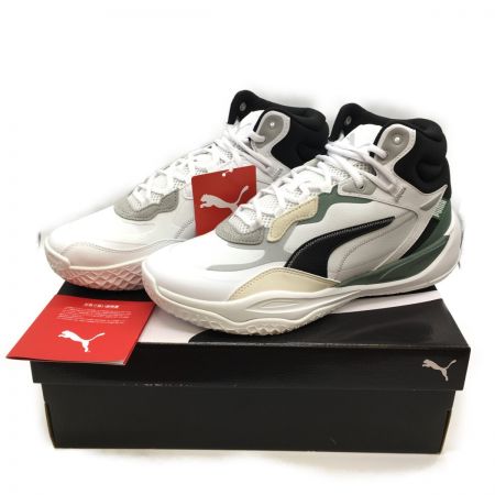  PUMA プーマ バスケットボール シューズ　PLAY MAKER PRO MID PLUS 27.5cm