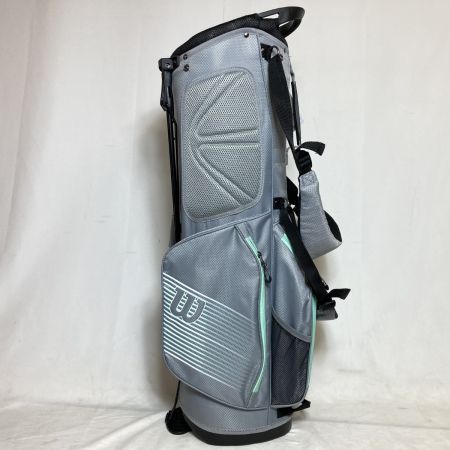  Wilson ウィルソン PRO STAFF スタンドバッグ キャディバッグ 8.5型 1.8kg グレー