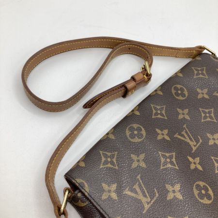  LOUIS VUITTON ルイヴィトン モノグラム ミュゼット タンゴ ショルダーバッグ M51257 ブラウン