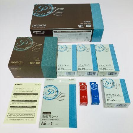  CASIO カシオ pomrie ポムリエ スタンプメーカー スターターセット STC-W10-SET