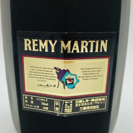  REMY MARTIN レミーマルタン ブランデー コニャック SUPERIEUR スペリオール V.S.O.P 40度 700ml 未開栓