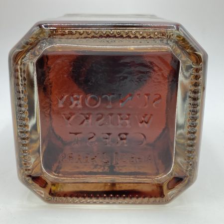 【北海道内限定発送】 SUNTORY サントリー ウィスキー CREST 12年 43度 750ml 未開栓