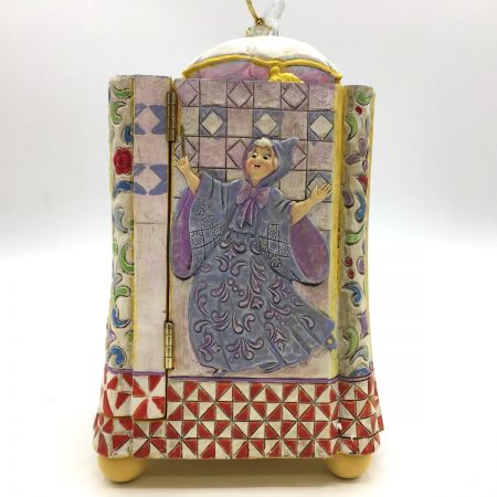   エネスコ ディズニートラディション　シンデレラ　ガラスの靴 ジュエルボックススタチュー