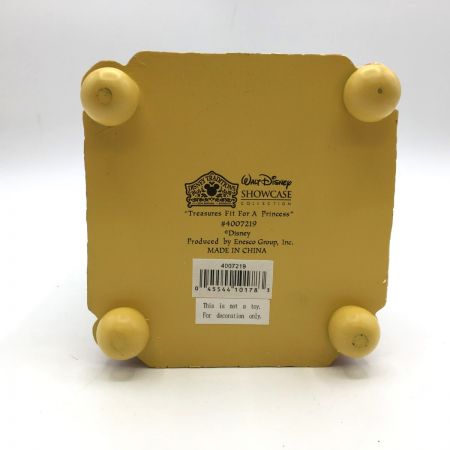  エネスコ ディズニートラディション　シンデレラ　ガラスの靴 ジュエルボックススタチュー