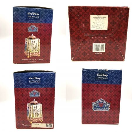   エネスコ ディズニートラディション　シンデレラ　ガラスの靴 ジュエルボックススタチュー
