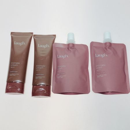  laugh. ラフドット インティメイトウォッシュ  詰替用 100ml 2個 インティメイトクリーム 75g 2本 セット