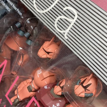  バンダイ フィギュア ZEONOGRAPHY ジオノグラフィ #3010a ガルバルディα(シャア専用ゲルググ) 箱キズ有