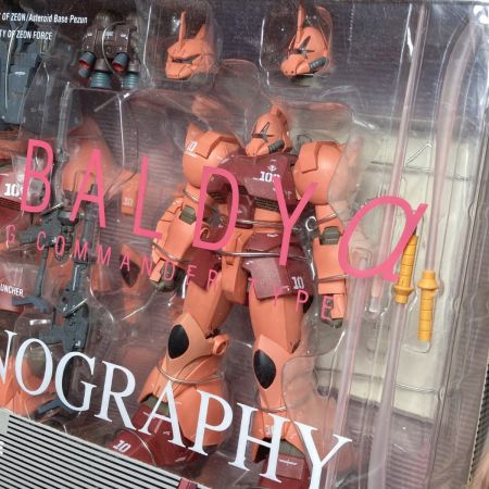  バンダイ フィギュア ZEONOGRAPHY ジオノグラフィ #3010a ガルバルディα(シャア専用ゲルググ) 箱キズ有