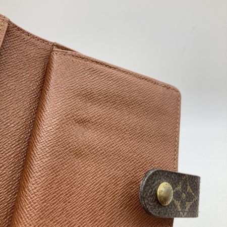  LOUIS VUITTON ルイヴィトン モノグラム ポルトモネ・ビエ ヴィエノワ 2つ折り財布 がま口財布 M61663 ブラウン