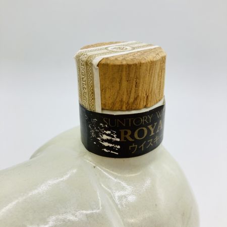 【北海道内限定発送】 ROYAL サントリーローヤル 干支 陶器ボトル 犬 戌年 600ml 43% 土佐犬 未開栓